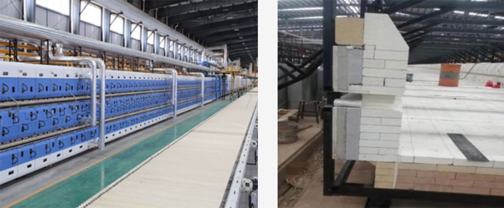 insulating bricks for tunnel kilns