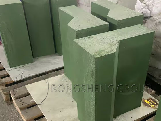 Chrome Corundum Brick (Pressed, Not Fired)